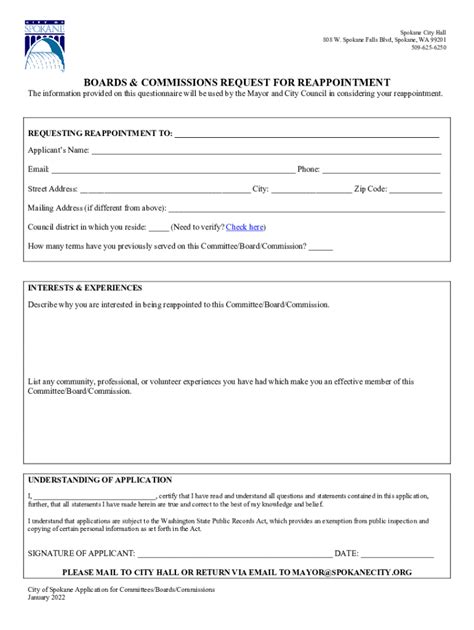 Online Application for Reappointment.